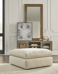 Best Furniture Outlet - Ashley Furniture - Elyza Living Room - Oversized Accent Ottoman / Linen - 1000608