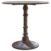 Best Furniture Outlet - Coaster - Oswego Round 30-inch Bistro Dining Table Bronze - 100063