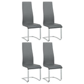 Best Furniture Outlet - Coaster - Montclair Upholstered Dining Side Chair Grey (Set of 4) - 100515GRY