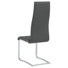 Montclair Upholstered Dining Side Chair Grey (Set of 4)