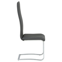 Montclair Upholstered Dining Side Chair Grey (Set of 4)