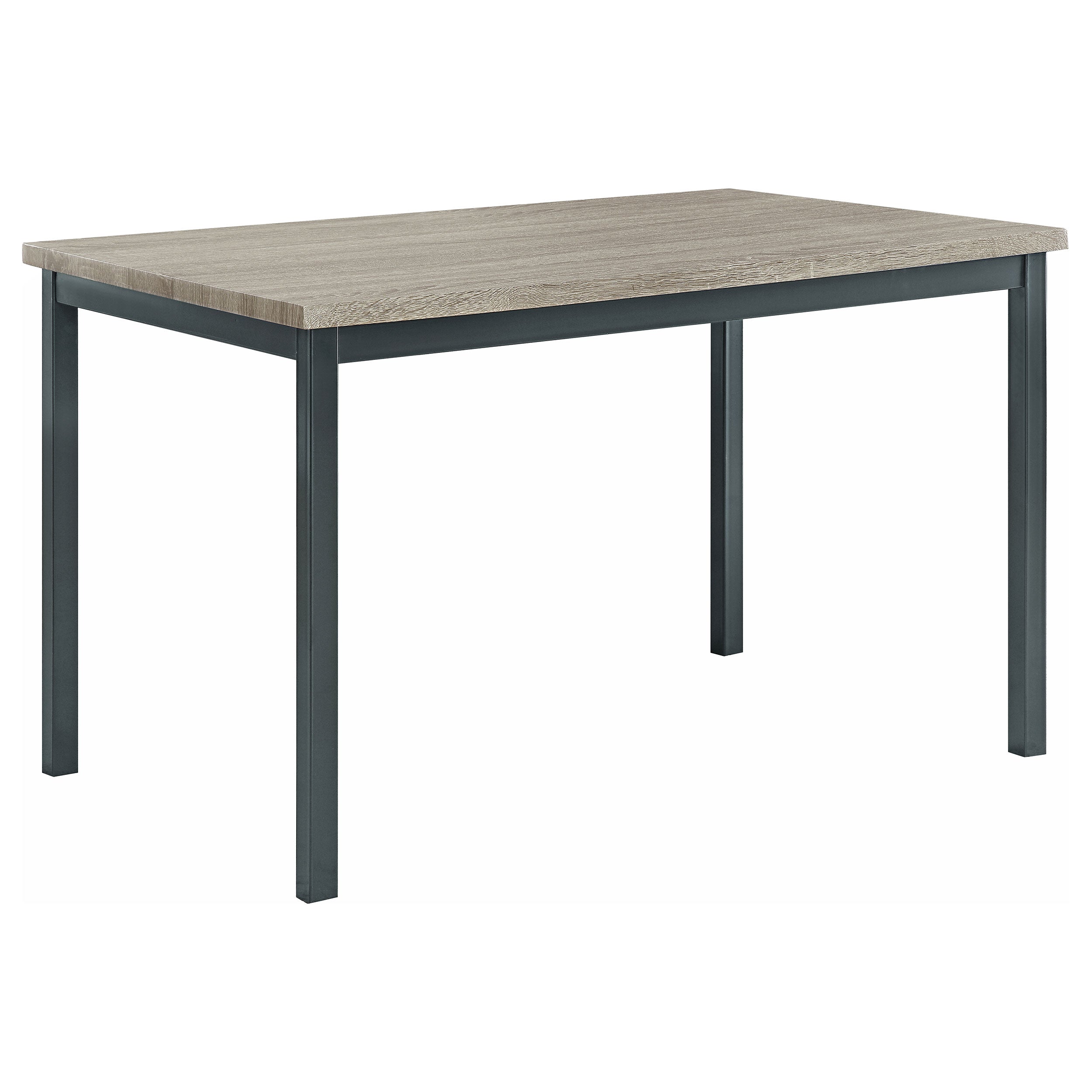 Best Furniture Outlet - Coaster - Garza Rectangular 48-inch Engineered Wood Dining Table Grey - 100611