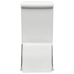 Shawna Upholstered Skirted Side Chair White (Set of 2)