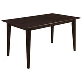 Best Furniture Outlet - Coaster - Gabriel Rectangular 59-inch Wood Dining Table Cappuccino - 100771