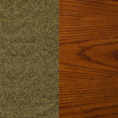 Mitchell Upholstered Swivel Dining and Game Chair Amber