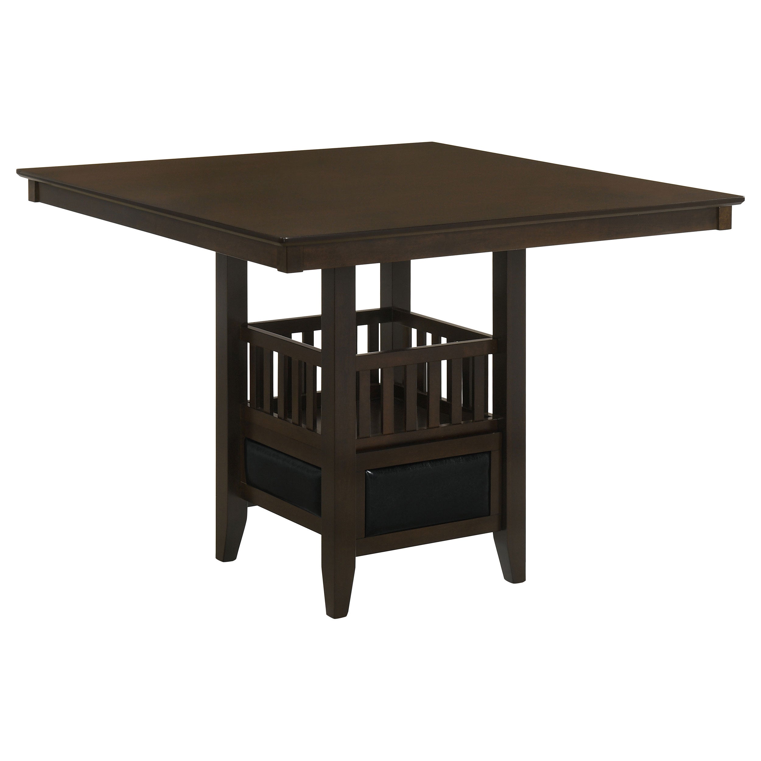 Best Furniture Outlet - Coaster - Jaden Square 47-inch Counter Height Dining Table Espresso - 100958