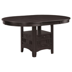 Best Furniture Outlet - Coaster - Lavon Oval 60-inch Extension Leaf Dining Table Espresso - 102671