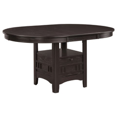 Best Furniture Outlet - Coaster - Lavon Oval 60-inch Wood Extension Leaf Dining Table Espresso - 102671