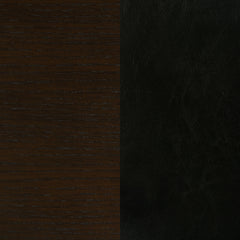 Dalila Leatherette Upholstered Wood Dining Bench Cappuccino