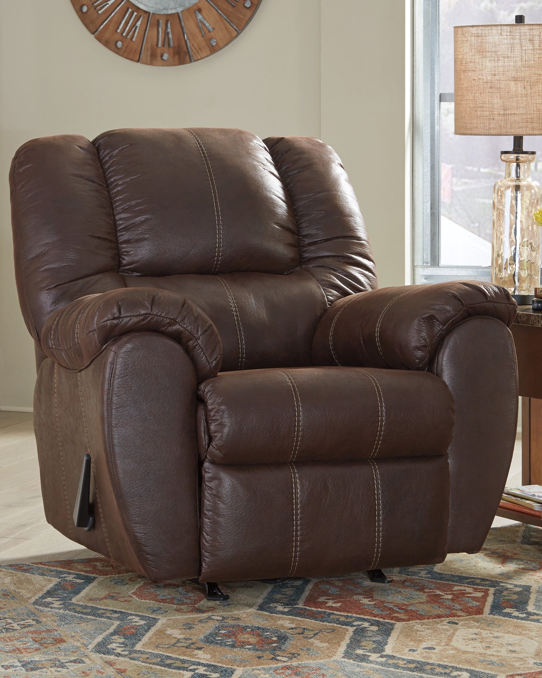 Best Furniture Outlet - Ashley Furniture - McGann Living Room - Rocker Recliner / Saddle - 1030225