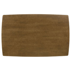 Kersey 5-piece Rectangular Dining Table Set Chestnut