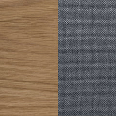 Sharon Fabric Upholstered Dining Side Chair Brown (Set of 2)