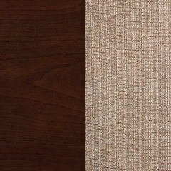 Lavon Wood Counter Chair Tan and Espresso (Set of 2)