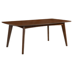 Best Furniture Outlet - Coaster - Malone Rectangular 78-inch Wood Dining Table Dark Walnut - 105351