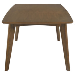 Malone Rectangular 78-inch Wood Dining Table Dark Walnut