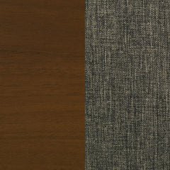 Malone Padded Wood Dining Arm Chair Dark Walnut (Set of 2)