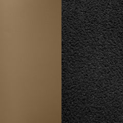 Edson 5-piece Rectangular Glass Top Dining Table Set Bronze