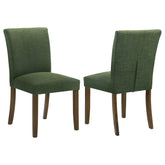 Best Furniture Outlet - Coaster - Paxton Upholstered Dining Side Chair Green (Set of 2) - 106378