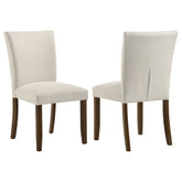 Best Furniture Outlet - Coaster - Cantley Upholstered Dining Side Chair Beige (Set of 2) - 106412