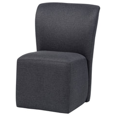 Jaelynn Upholstered Parsons Dining Side Chair Charcoal (Set of 2)