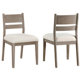 Best Furniture Outlet - Coaster - Cornelia Wood Dining Side Chair Coastal Grey (Set of 2) - 107442