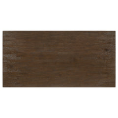 Reynolds Rectangular 79-inch Wood Dining Table Brown Oak