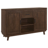 Best Furniture Outlet - Coaster - Reynolds 2-door Sideboard Buffet Storage Cabinet Brown Oak - 107595
