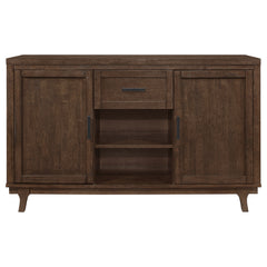 Reynolds 2-door Sideboard Buffet Storage Cabinet Brown Oak