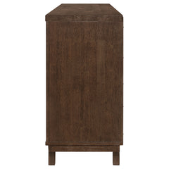 Reynolds 2-door Sideboard Buffet Storage Cabinet Brown Oak