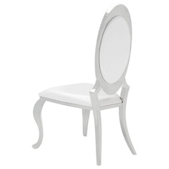Antoine Upholstered Dining Chair Cream White (Set of 2)