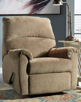 Best Furniture Outlet - Ashley Furniture - Nerviano Living Room - Zero Wall Recliner / Gray - 1080329
