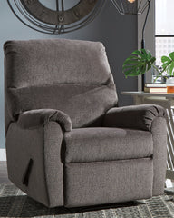 Best Furniture Outlet - Ashley Furniture - Nerviano Living Room - Zero Wall Recliner / Gray - 1080329
