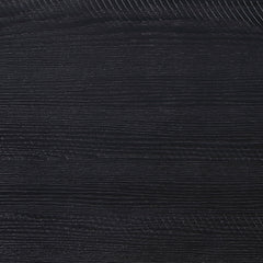 Newport Ladder Back Wood Dining Side Chair Black (Set of 2)