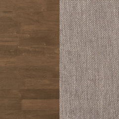 Dinah 5-piece Round Solid Wood Dining Set Walnut