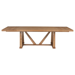 Middleton 9-piece Extension Leaf Dining Set Natural Brown