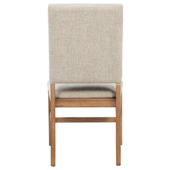 Middleton Upholstered Dining Side Chair Beige (Set of 2)