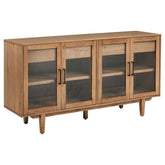 Best Furniture Outlet - Coaster - Middleton 4-door Sideboard Server with Dual Drawers Natural - 108545NAT