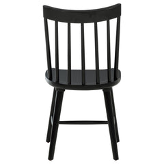 Middleton Solid Wood Dining Side Chair Black (Set of 2)