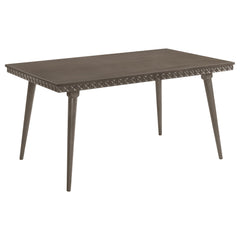 Best Furniture Outlet - Coaster - Onslow 59-inch Rectangular Wood Dining Table Dark Brown - 108621