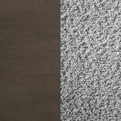 Onslow Upholstered Dining Side Chair Dark Brown (Set of 2)