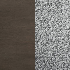 Onslow Upholstered Dining Side Chair Dark Brown (Set of 2)