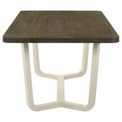 Biloxi 5-piece 71-inch Rectangular Dining Set Greyish Brown