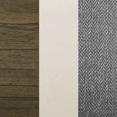 Biloxi 5-piece 71-inch Rectangular Dining Set Greyish Brown