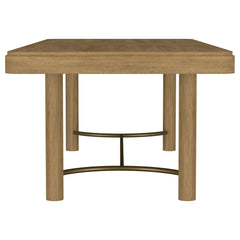 Arini 5-piece Extension Leaf Dining Table Set Sand Wash