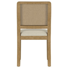 Arini Rattan Cane Dining Side Chair Sand Wash (Set of 2)