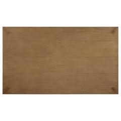 Bruner 7-piece 72-inch Rectangular Dining Set Natural Brown