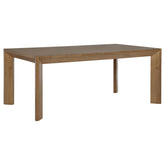 Best Furniture Outlet - Coaster - Bruner 72-inch Rectangular Wood Dining Table Natural Brown - 109101