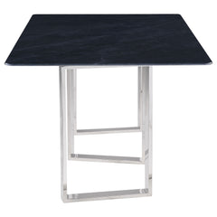 Desden 79-inch Rectangular Sintered Stone Dining Table Grey