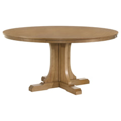 Best Furniture Outlet - Coaster - Hartville 60-inch Round Dining Table Natural Light Brown - 109460