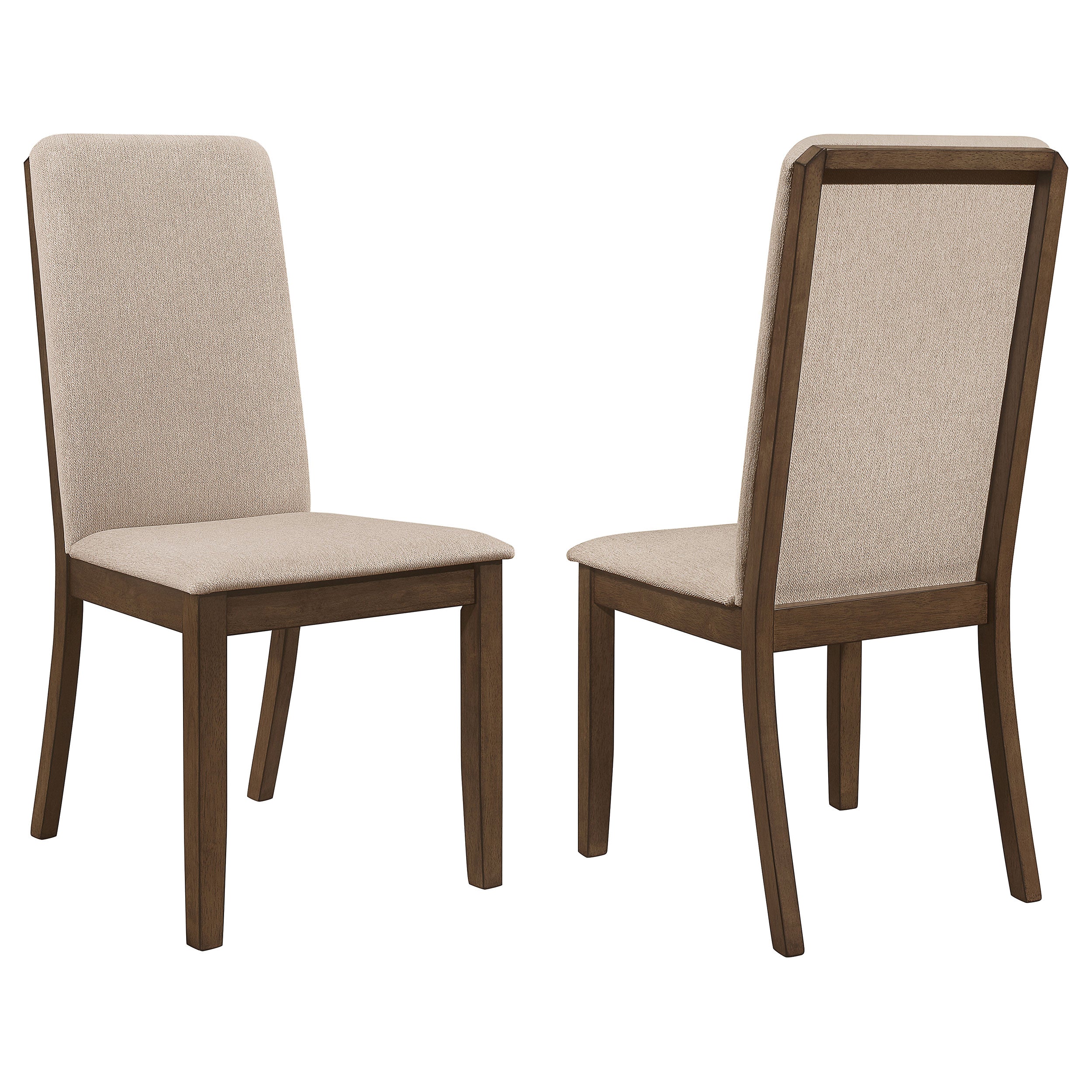 Best Furniture Outlet - Coaster - Wethersfield Wood Dining Side Chair Medium Walnut (Set of 2) - 109842